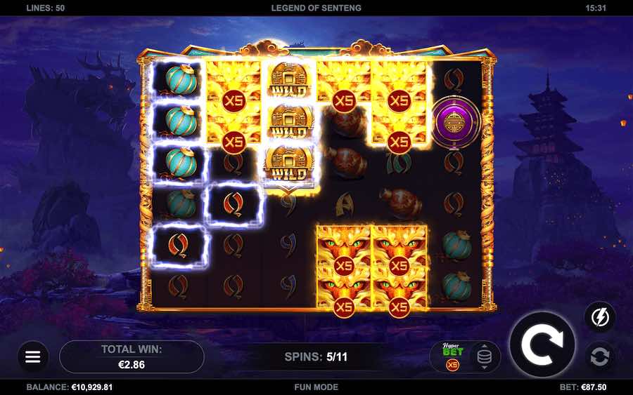 Legend of Senteng Slot Demo | RTP 97.76% | Free Play