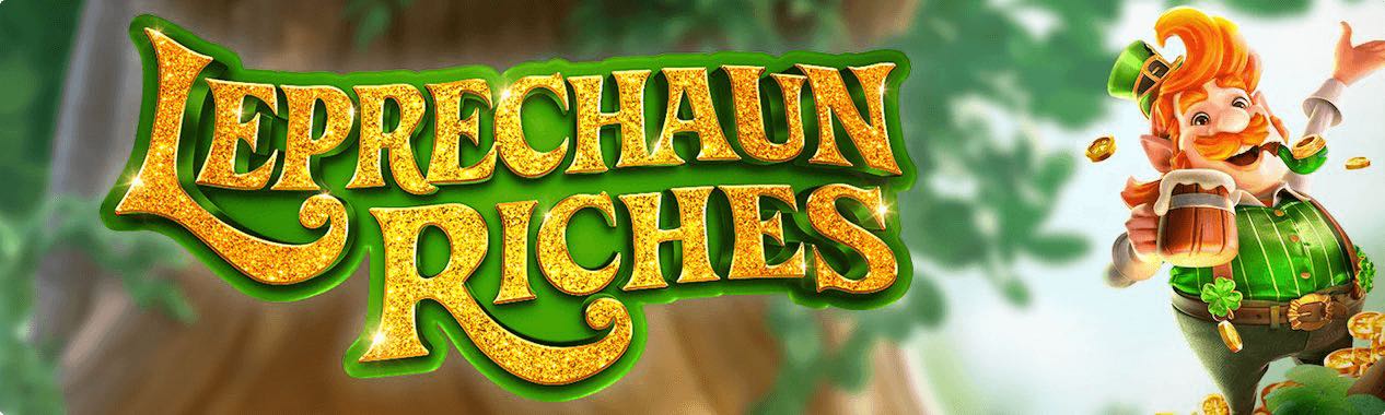 Leprechaun Riches Slot Banner