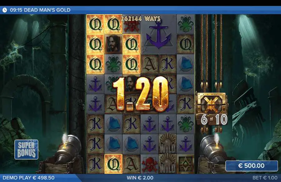 Dead Man's Gold Slot Free Spins Feature