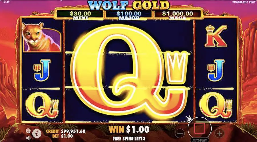 Pragmatic Play's Wolf Gold slot