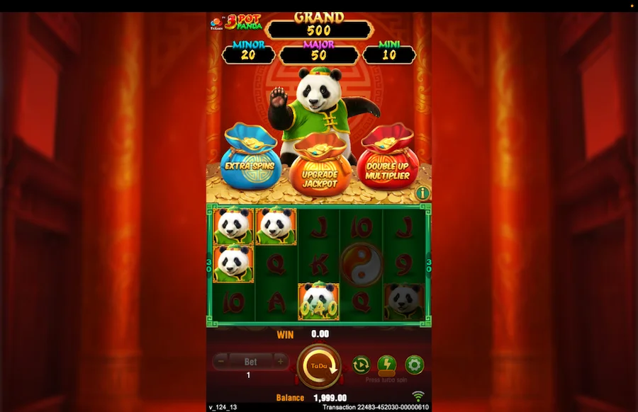 3 Pot Panda Gameplay