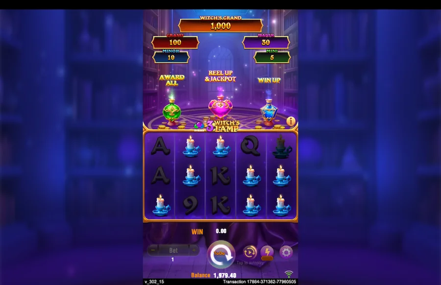 3 Witchs Lamp Slot TaDa Gaming