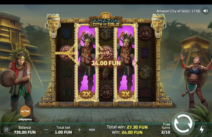 Amazon City Of Gold Slot Popiplay