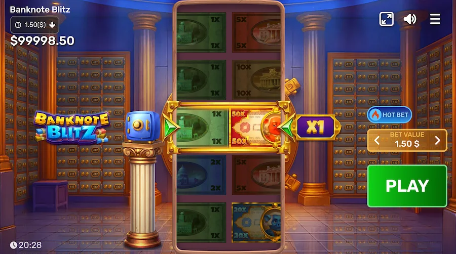 Banknote Blitz Gameplay