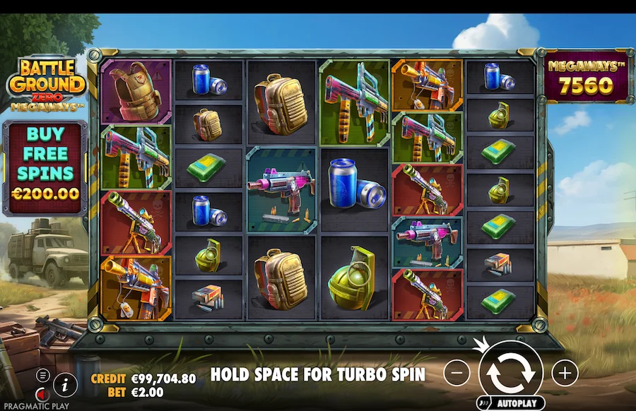 Battle Ground Zero Megaways Slot Pragmatic Play