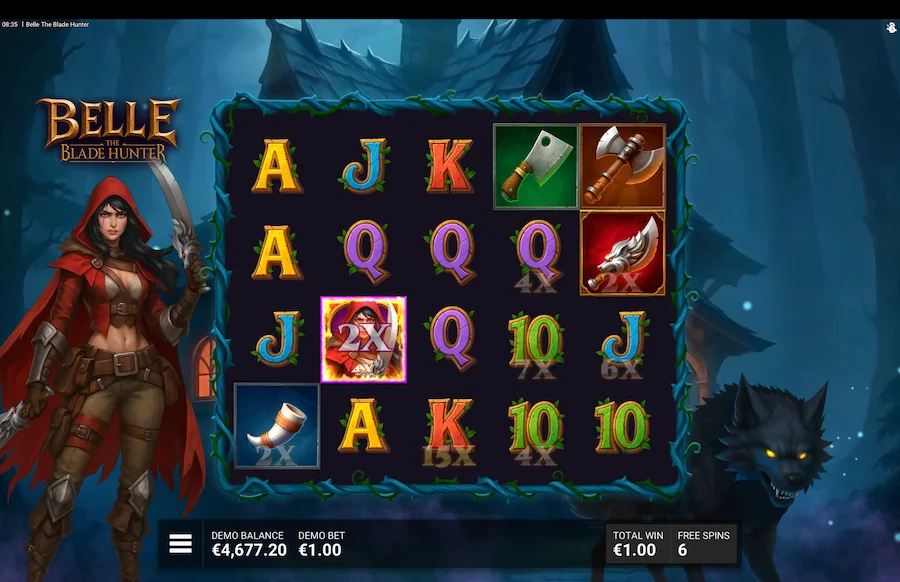 Belle The Blade Hunter Slot Bullshark Games