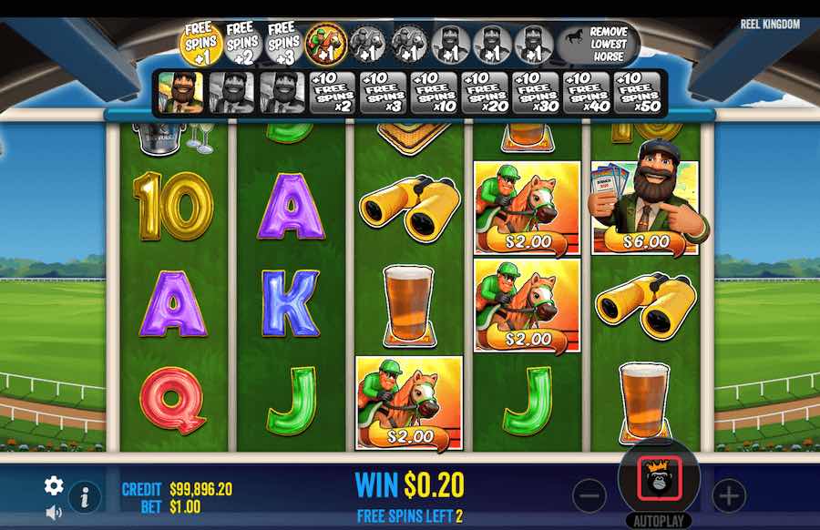 Big Bass Day At The Races Slot Free Spins Feature
