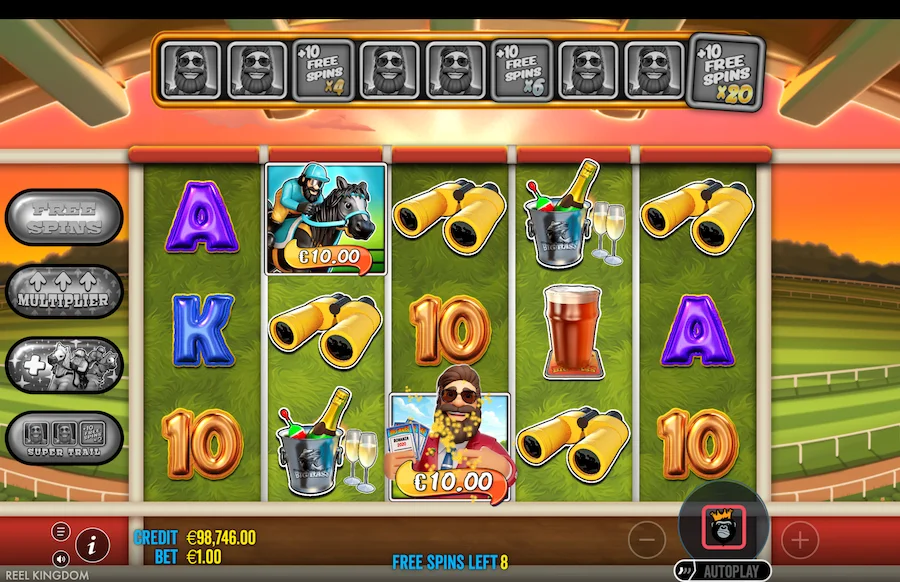 Big Bass Raceday Repeat Bonus Feature