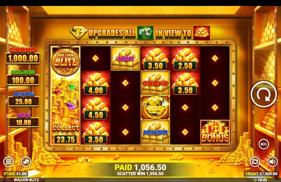 Bullion Blitz Slot Blueprint Gaming