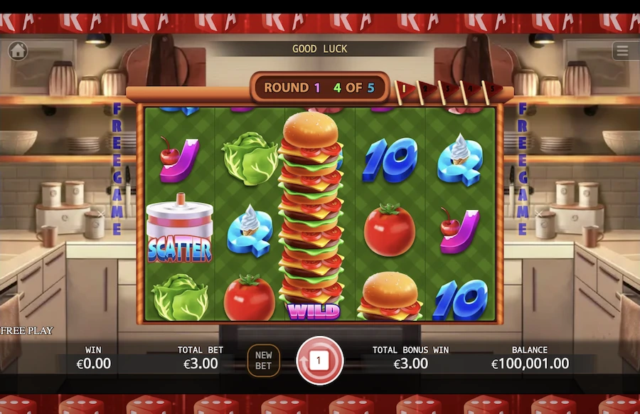 Burger Jenga Slot KA Gaming