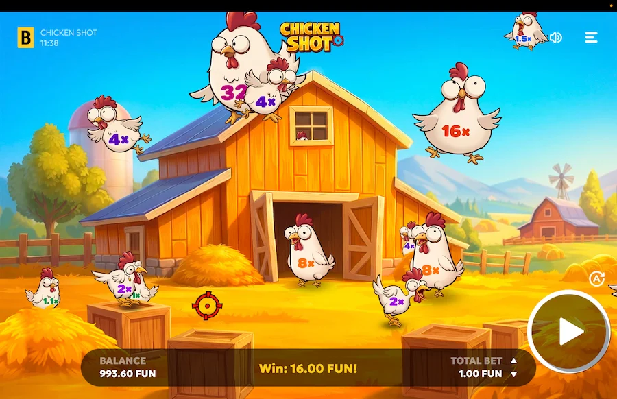 Chicken Shot Gameplay