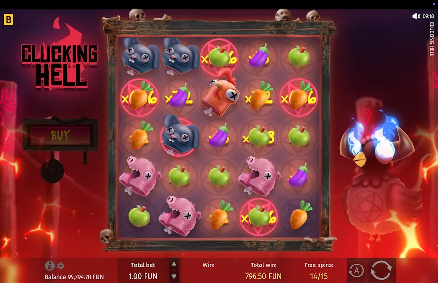 Clucking Hell Slot BGaming