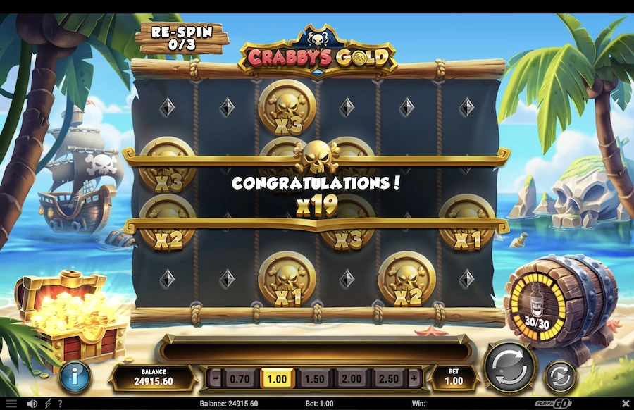 Crabbys Gold Slot Play'n GO