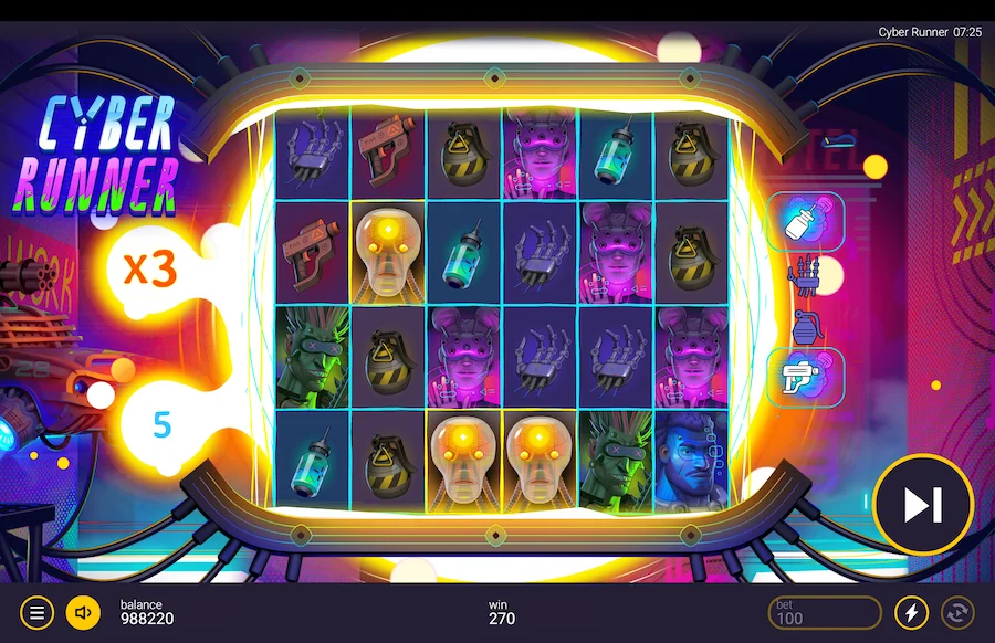 Cyber Runner Slot Peter & Sons