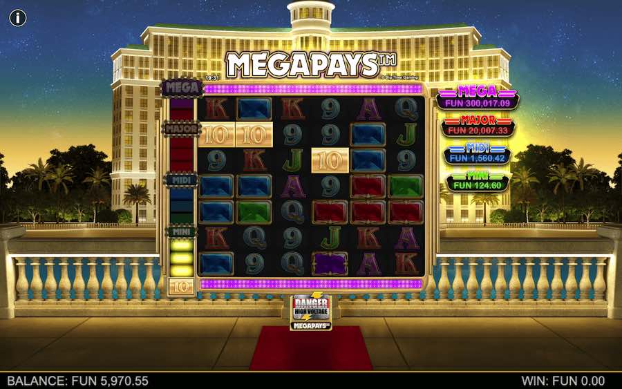 Danger High Voltage Megapays Video Slot