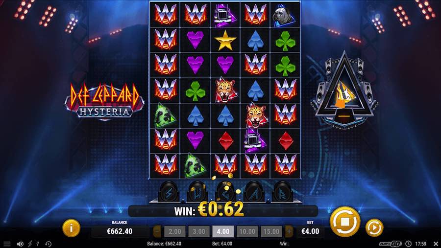 Play With 5 Reels, The Cluster Pays System, And Win Up To 10,000x Your Bet In Play'n Go's Def Leppard Hysteria Online Slot