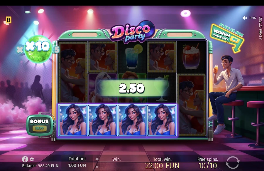 Disco Party Slot BGaming