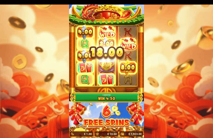 Dragon Wish Slot Free Spins Feature
