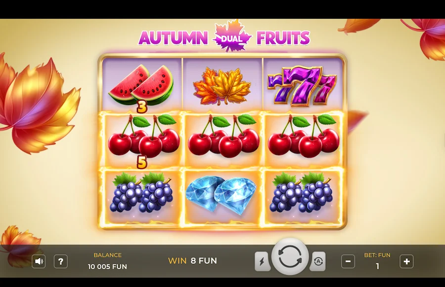 Dual Autumn Fruits Slot