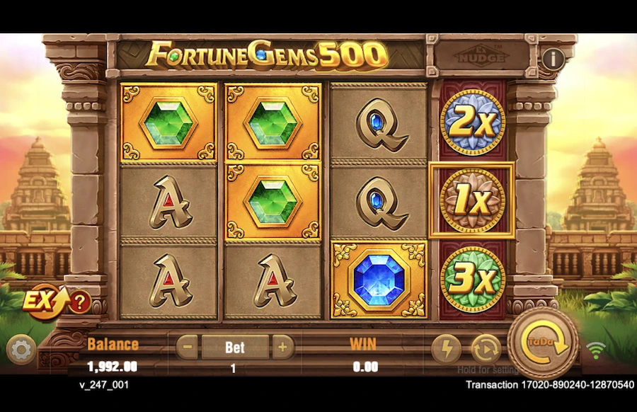 Fortune Gems 500 Slot TaDa Gaming
