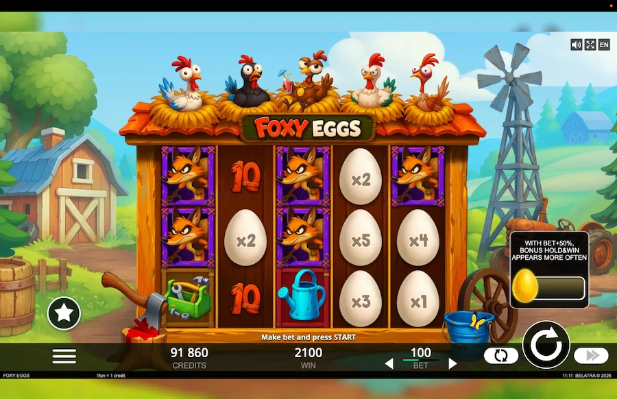 Foxy Eggs Gameplay