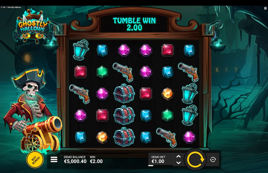 Ghostly Hallows Slot Backseat Gaming