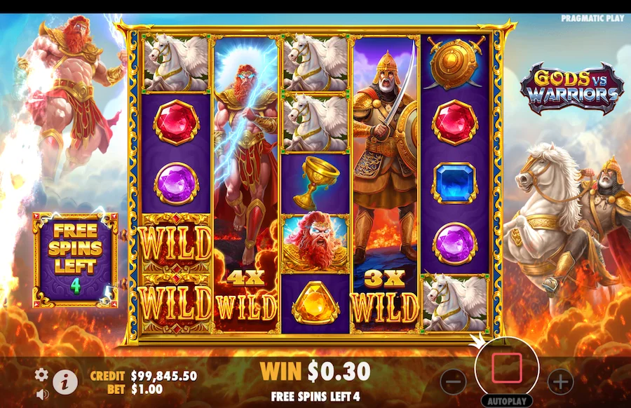 Gods Vs Warriors Slot Pragmatic Play