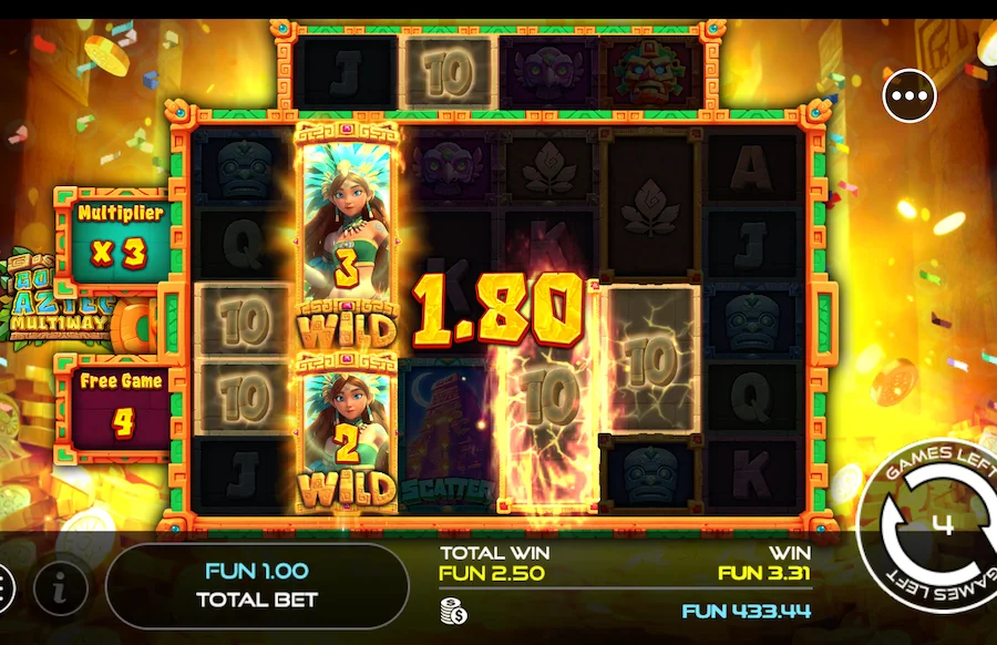 Golden Aztec Multiways Gameplay