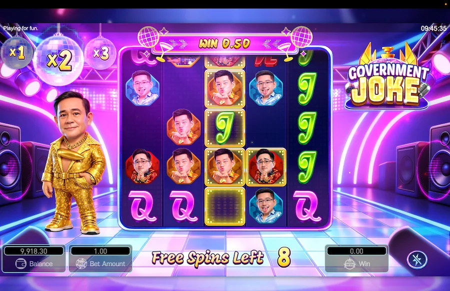Gameplay Lelucon Pemerintah