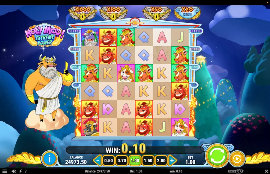 Holy Moo Extreme Power Gameplay