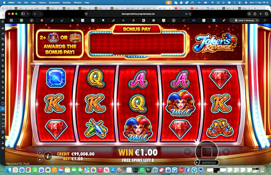 Jokers Revenge Gameplay