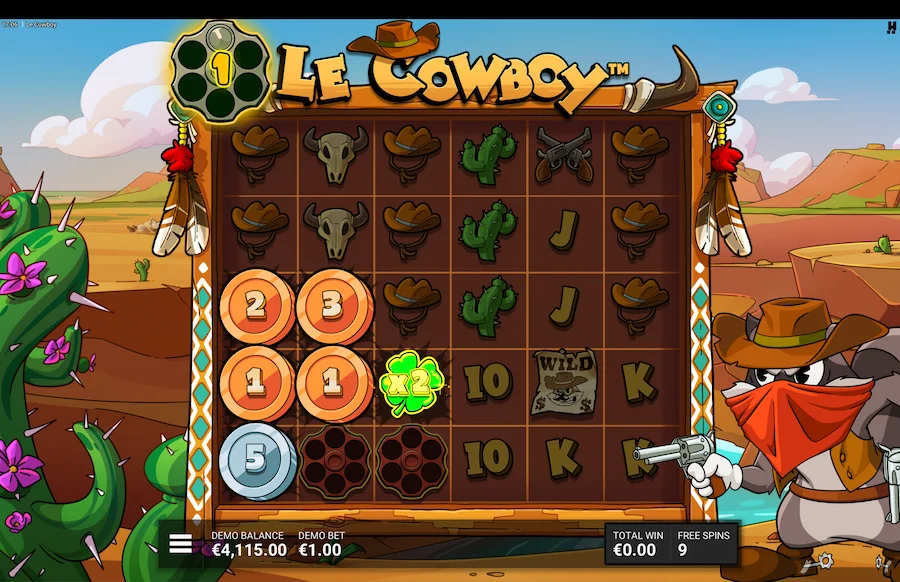 Le Cowboy Slot Hacksaw Gaming