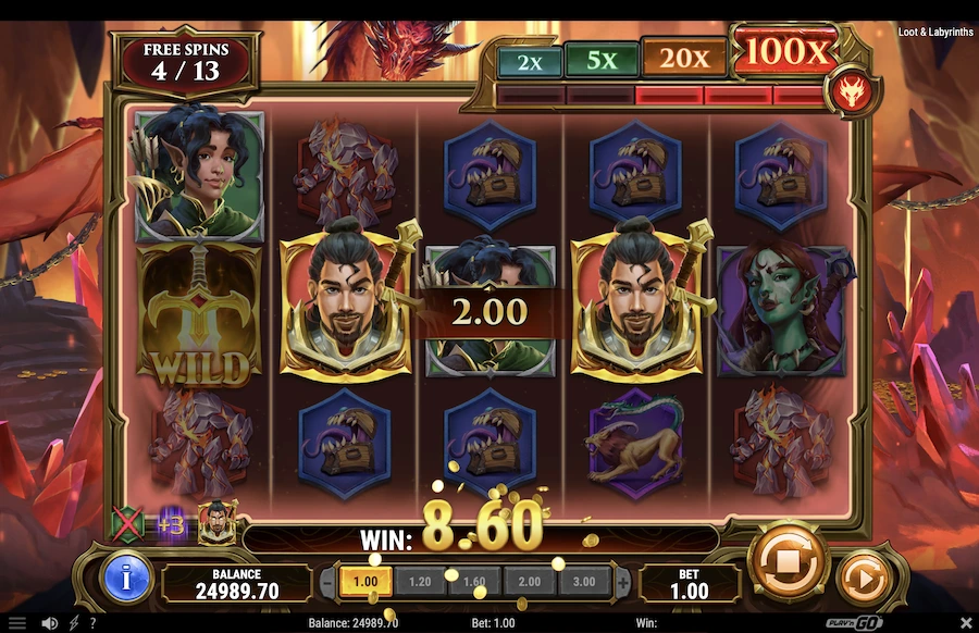 Loot And Labyrinths Slot Play'n GO