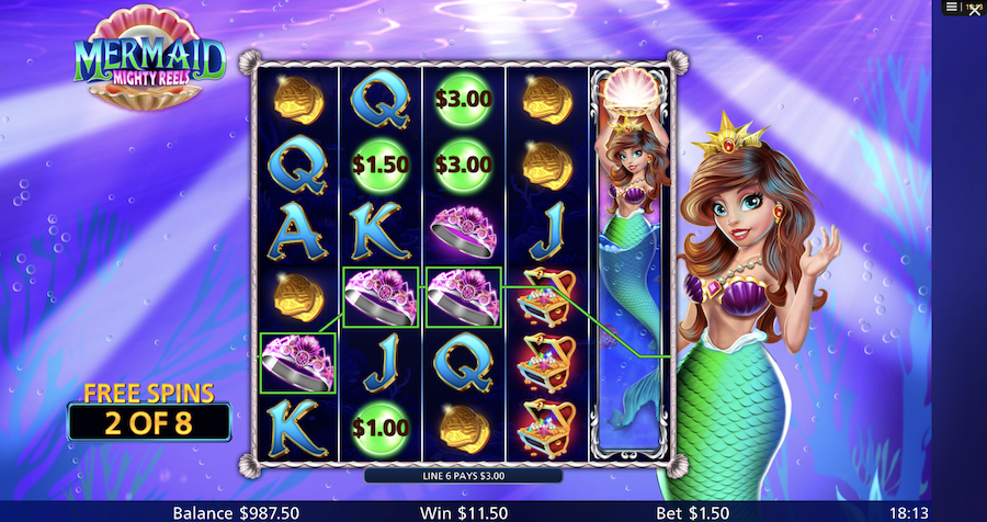 Mermaid Mighty Reels Slot Light & Wonder