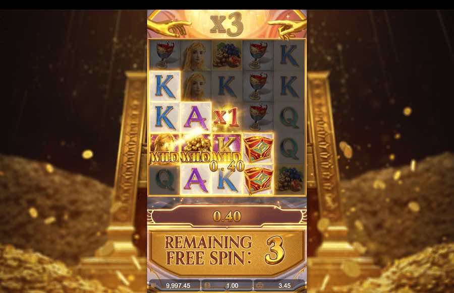 Midas Fortune Slot Free Spins Feature