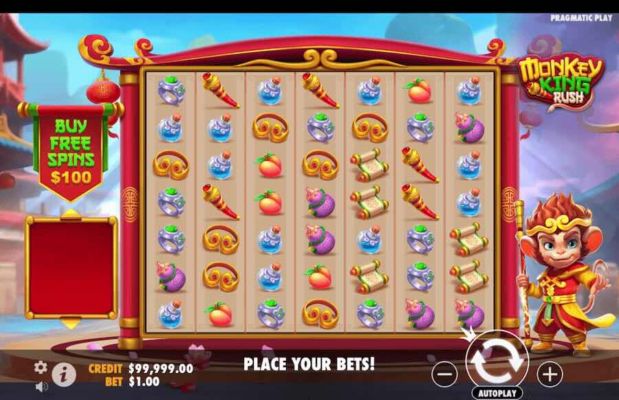 Monkey King Rush Slot Base Game