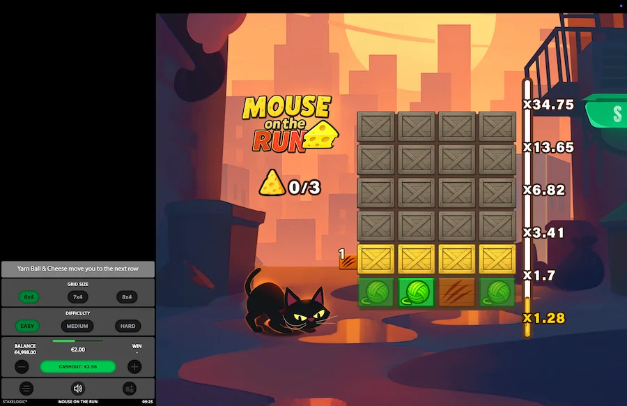 Mouse On The Run Slot Stakelogic