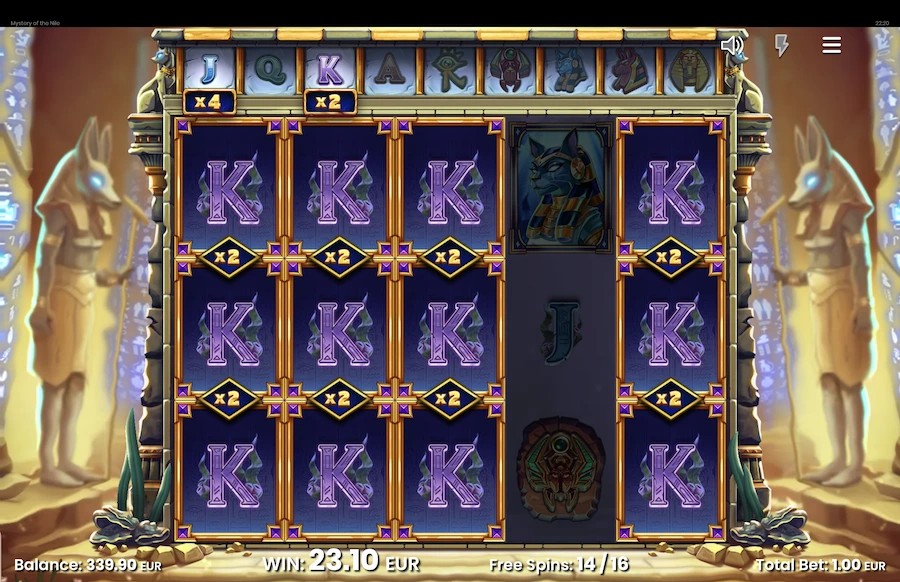 Mystery Of The Nile Slot Push Gaming