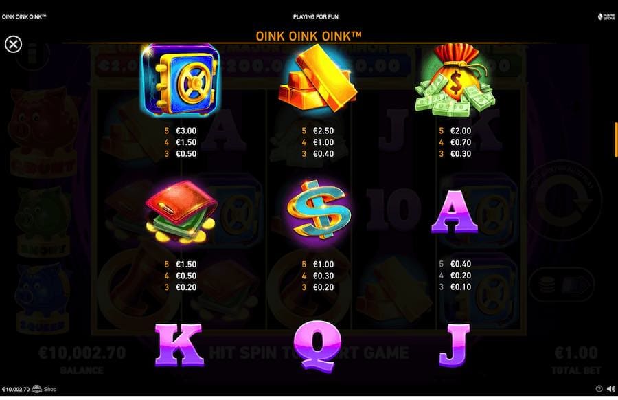 Oink Oink Oink Slot Demo | Playtech