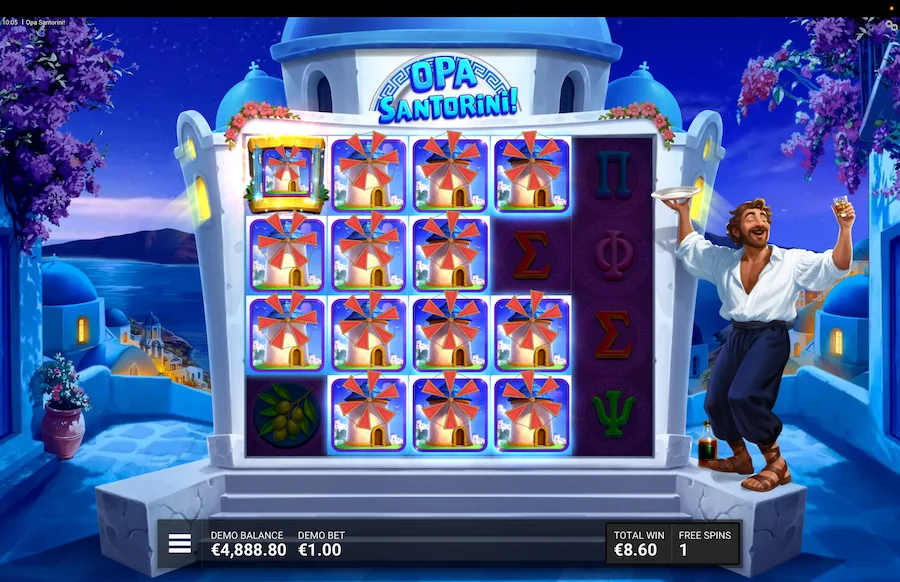 Opa Santorini Gameplay