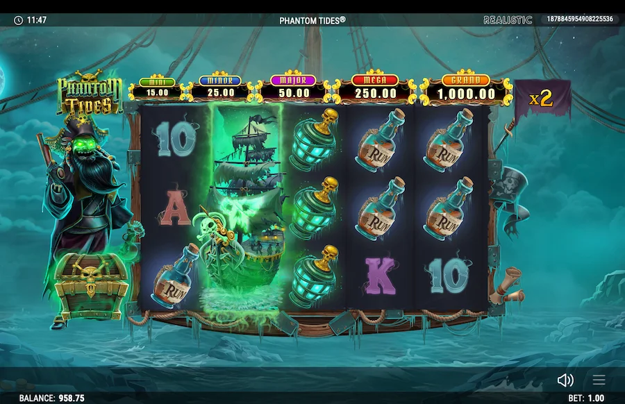 Phantom Tides Slot Realistic Games