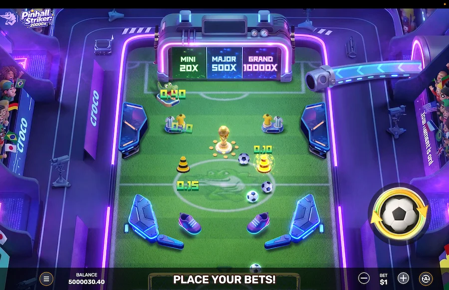Pinball Striker 20000x Gameplay