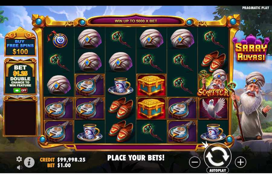Saray Ruyasi Slot Base Game