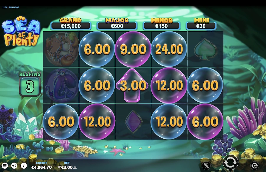 Sea Of Plenty Slot Indigo Magic