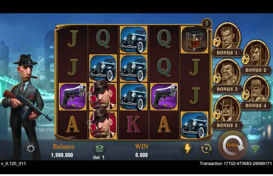 Sin City Slot Base Game