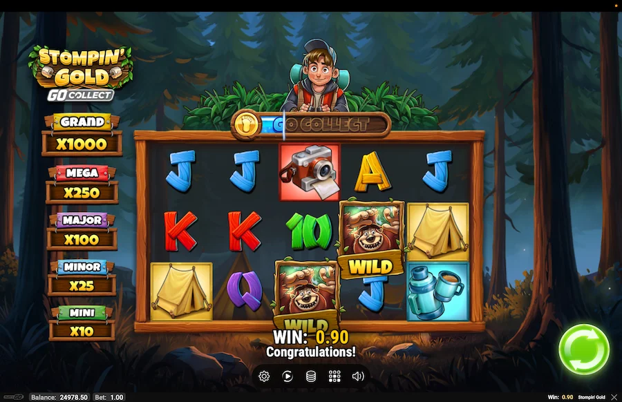 Stompin Gold Gameplay