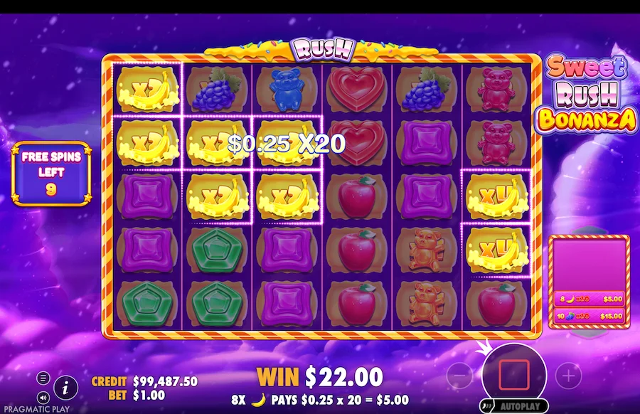 Sweet Rush Bonanza Slot Pragmatic Play