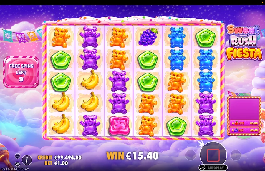 Sweet Rush Fiesta Gameplay