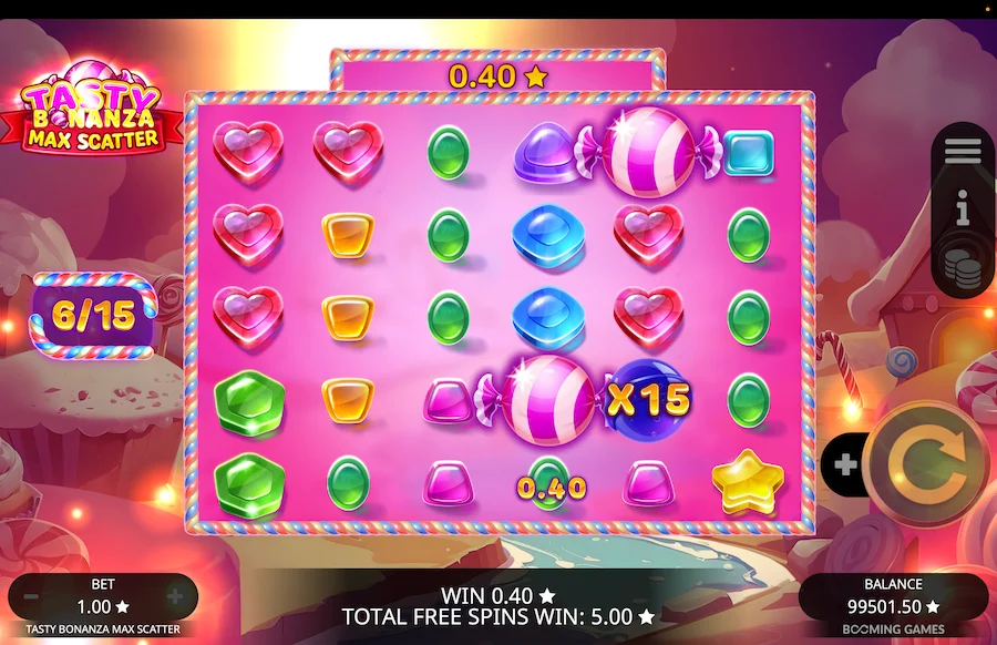 Tasty Bonanza Max Scatter Gameplay