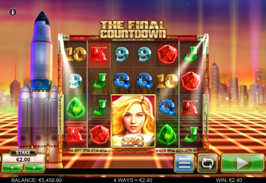 The Final Countdown slot base game
